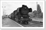 Ankunft in Salzwedel mit dem P-Zug aus Stendal Juli 85