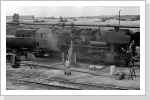 52 8126 hatte Auswaschtag im Freien Blick von der Lokleitung aus Juli 86 52 8126 hatte Auswaschtag im Freien Blick von der Lokleitung aus Juli 86