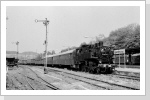 Im Mai 88 gab es am Vormittag einen Planzugumlauf Annaberg-Schwarzenberg mit 86 1501 für Mochel Eisenbahnreisen.Hier wartet 86 1501 in Schwarzenberg auf die Rückfahrt