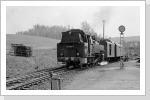 Rückfahrt nach Schlettau, Ausfahrt aus Walthersdorf Mai 88