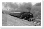 Im März 89 machte die 86 1001 Probefahrt mit dem bekannten Reisezug in Schwarzenberg