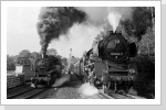 Das Highlight war die tägliche Doppelausfahrt mit der 50 3696 in Walthersdorf Das Highlight war die tägliche Doppelausfahrt mit der 50 3696 in Walthersdorf