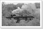 Dieser Fotozug mit allen verfügbaren Bahnhofswagen hatte ein besonderes Flair Dieser Fotozug mit allen verfügbaren Bahnhofswagen hatte ein besonderes Flair