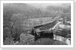 Blick ins Zschopautal mit dem IGE Sonderzug nach Chemnitz Apr 90 Blick ins Zschopautal mit dem IGE Sonderzug nach Chemnitz Apr 90