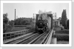 Am Abend fuhr die 86 607 dann zur Werkbahn zurück Am Abend fuhr die 86 607 dann zur Werkbahn zurück