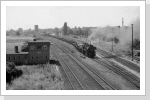 Im Bk Abstand fuhr 52 8182 dann in Richtung Seddin aus Im Bk Abstand fuhr 52 8182 dann in Richtung Seddin aus