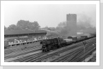Mit dem Nahgüterzug nach Magdeburg geht 52 8074 in Brandenburg Gbf auf die Reise Aug 84 Mit dem Nahgüterzug nach Magdeburg geht 52 8074 in Brandenburg Gbf auf die Reise Aug 84