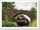 118 757 der Press mit Drogenzug in Krölpa am 1.7.2024 118 757 der Press mit Drogenzug in Krölpa am 1.7.2024