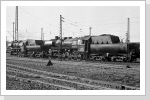 Was für eine Überraschung, 52 5660 und 52 8186 im Güterbahnhof Engelsdorf März 86 Was für eine Überraschung, 52 5660 und 52 8186 im Güterbahnhof Engelsdorf März 86