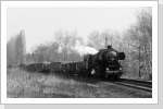 52 5660 erreicht mit dem Mittagsschotterzug Beucha Ost März 86 52 5660 erreicht mit dem Mittagsschotterzug Beucha Ost März 86