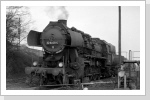 52 8028 am Heizstand im Bw Engelsdorf Dez 86 52 8028 am Heizstand im Bw Engelsdorf Dez 86