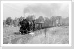 52 8027 hat mit dem Nahgüterzug Trebsen/Mulde verlassen Aug 86 52 8027 hat mit dem Nahgüterzug Trebsen/Mulde verlassen Aug 86