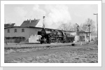 Der Zug wurde abgestellt und die Lok fuhr Lz zurück zum Bw Engelsdorf hier in Beucha März 87 Der Zug wurde abgestellt und die Lok fuhr Lz zurück zum Bw Engelsdorf hier in Beucha März 87