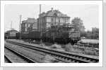 254 154 ist in Gößnitz angekommen mit dem Güterzug nach Zwickau Juli 87 254 154 ist in Gößnitz angekommen mit dem Güterzug nach Zwickau Juli 87