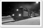 50 3694 mit dem samstasgs verkehrenden P-Zug nach Zwickau in Aue Januar 87