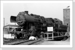 52 8063 auf der Drehscheibe in Eilenburg Mai 85 52 8063 auf der Drehscheibe in Eilenburg Mai 85