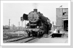 Die Falkenberger Loks wendeten auch in Eilenburg 52 5660 ist mit dem Nahgüter angekommen Mai 85