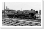 52 8146 war eine der drei Planloks des Bw Lutherstadt Wittenberg, hier  setzt sie ins obere Bw zum Restaurieren um Juli 84