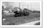 50 3689 kommt als Lz von Hilbersdorf in Niederwiesa an, Zug nach Berbersdorf hatte keine Last. Juli 85