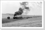 Bei Bindersleben kämpft 50 2740 mit dem schweren Zug Bei Bindersleben kämpft 50 2740 mit dem schweren Zug