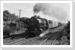 50 3700 verlässt mit N 61744 den Bahnhof Blumenberg Juli 87