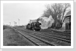 An einem anderen Tag hatte 50 3556 nur 1 Kohlewagen nach Altenweddingen zu bringen. Blumenberg Feb88