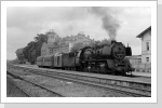 Hin und wieder fuhr auch der vorherige Zug (16.30 Uhr) mit Dampf, allerdings ohne Güterwagen als reiner P-Zug