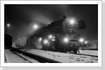 ...2 Tage später am gleichen Zug mit der gleichen Lok mit anderen Personal noch mal, Rudolstadt Schwarza P 5039 Januar 86