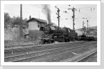 41 1225 mit Dg 52632 verlässt Camburg/Saale im August 85