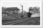 In Sandersleben bin ich dann ausgestiegen und habe die Ausfahrt gemacht und konnte dann mit dem Eilzug der 41 1103 noch mal nachfahren Feb 86 In Sandersleben bin ich dann ausgestiegen und habe die Ausfahrt gemacht und konnte dann mit dem Eilzug der 41 1103 noch mal nachfahren Feb 86