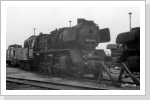 50 3580, 41 1289 und hinten 44 1569 im Bw Stassfurt Juni 86 50 3580, 41 1289 und hinten 44 1569 im Bw Stassfurt Juni 86