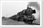 Als zweite Lok war 50 3682 im Einsatz, hier an der Einfahrt Eggersdorf Juli 87 Als zweite Lok war 50 3682 im Einsatz, hier an der Einfahrt Eggersdorf Juli 87