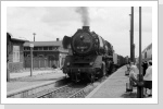 Außerplanmäßig bespannte die Neustädter 50 3663 einen Güterzug von Brandenburg Altstadt nach Neustadt/Dosse Jul 84