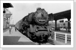 Auch der "Salzwedler" P-Zug war im Mai 85 noch Dampfbespannt, 50 3545 hatte an diesem Tag Dienst. Wittenberge Berliner Seite