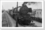 50 3624 an der Ausfahrt Pritzwalk mit dem Wittstocker Nahgüterzug Juli 85 50 3624 an der Ausfahrt Pritzwalk mit dem Wittstocker Nahgüterzug Juli 85