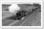 50 3545 erreicht mit dem Dg 52176 den Bahnhof Neustadt/Dosse Dez 85 50 3545 erreicht mit dem Dg 52176 den Bahnhof Neustadt/Dosse Dez 85