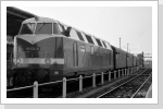 Statt Dampf kam 118 524 aus Salzwedel mit dem Frühzug nach Wittenberge Sep 86 Statt Dampf kam 118 524 aus Salzwedel mit dem Frühzug nach Wittenberge Sep 86