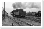 50 3545 hat wieder mal Brückenpendel in Wittenberge Juli 86 50 3545 hat wieder mal Brückenpendel in Wittenberge Juli 86