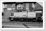 106 008 rangiert am Stellwerk Wm März 87 106 008 rangiert am Stellwerk Wm März 87